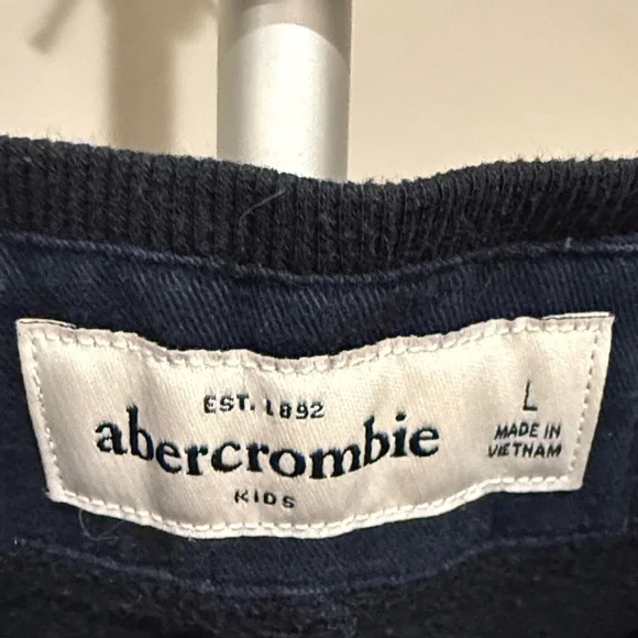 Abercrombie & Fitch Kids Dark Blue Joggers - Picture 2 of 4